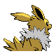 Jolteon back-facing sprite from Pokémon Platinum