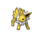 Jolteon front-facing sprite from Pokémon Platinum