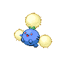 Jumpluff front-facing sprite from Pokémon Black 2