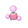 Jumpluff shiny back-facing sprite from Pokémon Black 2