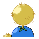 Jumpluff back-facing sprite from Pokémon Pearl