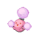 Jumpluff shiny front-facing sprite from Pokémon Pearl