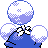Jumpluff back-facing sprite from Pokémon Silver
