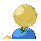Jumpluff back-facing sprite from Pokémon Platinum