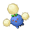 Jumpluff front-facing sprite from Pokémon Sapphire