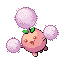 Jumpluff shiny front-facing sprite from Pokémon Sapphire