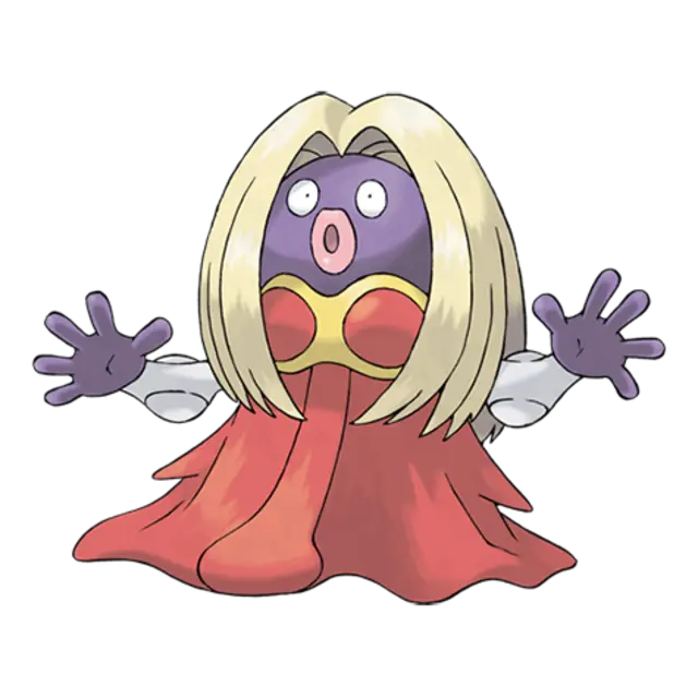 Jynx, the Human Shape Pokémon — Ice/Psychic-type Pokémon official artwork