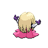 Jynx shiny back-facing sprite from Pokémon Black 2
