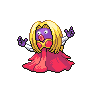 Jynx front-facing sprite from Pokémon White