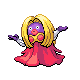 Jynx front-facing sprite from Pokémon Diamond