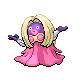 Jynx shiny front-facing sprite from Pokémon Diamond
