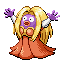Jynx front-facing sprite from Pokémon Emerald