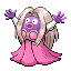 Jynx shiny front-facing sprite from Pokémon Emerald
