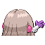 Jynx shiny back-facing sprite from Pokémon FireRed