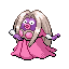 Jynx shiny front-facing sprite from Pokémon FireRed