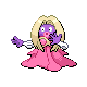 Jynx shiny front-facing sprite from Pokémon HeartGold