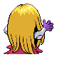 Jynx back-facing sprite from Pokémon Platinum