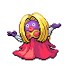Jynx front-facing sprite from Pokémon Platinum