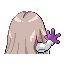 Jynx shiny back-facing sprite from Pokémon Ruby