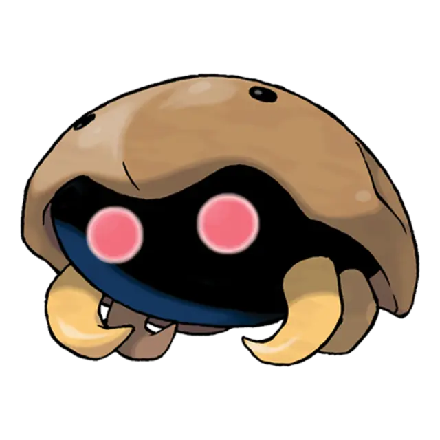 Kabuto, the Shellfish Pokémon — Rock/Water-type Pokémon official artwork