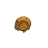 Kabuto back-facing sprite from Pokémon Black