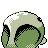 Kabuto shiny back-facing sprite from Pokémon Crystal