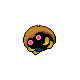 Kabuto front-facing sprite from Pokémon Pearl