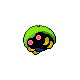Kabuto shiny front-facing sprite from Pokémon Pearl