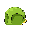 Kabuto shiny back-facing sprite from Pokémon FireRed