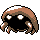 Kabuto front-facing sprite from Pokémon Gold
