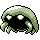 Kabuto shiny front-facing sprite from Pokémon Gold