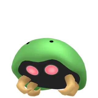 Kabuto shiny front-facing sprite from Pokémon Let's Go, Eevee!