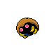 Kabuto front-facing sprite from Pokémon Platinum