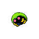 Kabuto shiny front-facing sprite from Pokémon Platinum