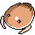 Kabuto front-facing sprite from Pokémon Red