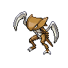 Kabutops front-facing sprite from Pokémon Black