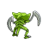Kabutops shiny back-facing sprite from Pokémon Black