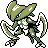 Kabutops shiny front-facing sprite from Pokémon Crystal
