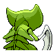 Kabutops shiny back-facing sprite from Pokémon Diamond