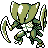 Kabutops shiny front-facing sprite from Pokémon Silver