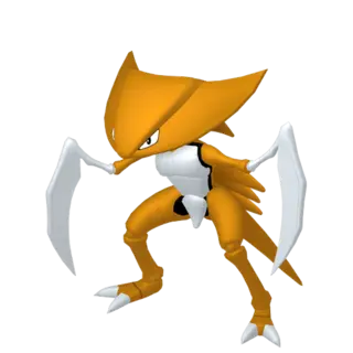 Kabutops front-facing sprite from Pokémon Ultra Sun
