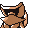 Kabutops back-facing sprite from Pokémon Blue