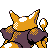 Kadabra back-facing sprite from Pokémon Crystal