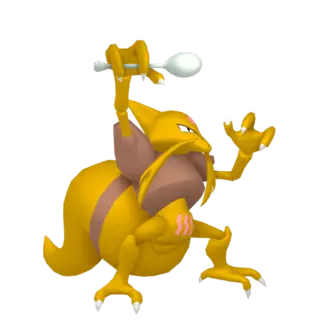 Kadabra front-facing sprite from Pokémon XD: Gale of Darkness