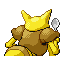 Kadabra back-facing sprite from Pokémon Sapphire
