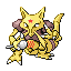 Kadabra shiny front-facing sprite from Pokémon Sapphire
