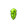 Kakuna shiny front-facing sprite from Pokémon White 2