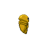 Kakuna back-facing sprite from Pokémon White