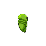 Kakuna shiny back-facing sprite from Pokémon White