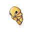 Kakuna front-facing sprite from Pokémon Emerald